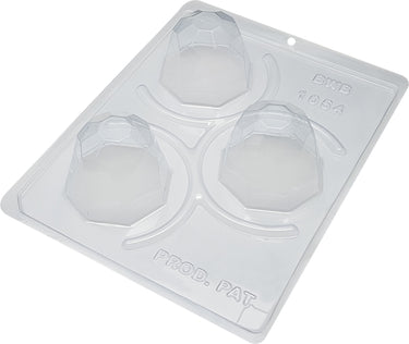 Forma De Chocolate - Forma De Chocolate Especial 3 Partes - Trufa Diamante - BWB1054